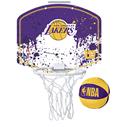 WILSON NBA Team Mini Hoop Lakers