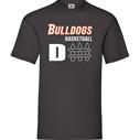 Birkerød Bulldogs D-Fence Tee Black