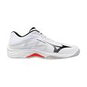 MIZUNO Lightning Star Jr. - White/Black/Fiery Red