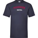 Fuglebakken Basket Logo T/S Navy