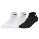 MIZUNO Training Socks White/black 3 Pack