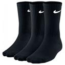 NIKE 3 Pack Dri-Fit Cotton Black Socks