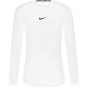 NIKE Pro White Long-Sleeve Shirt