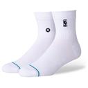 STANCE NBA Logoman QTR White