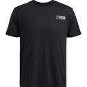 UA Bball Logo Court T/S Black