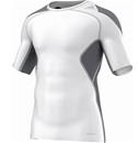 ADIDAS Techfit Compression T-Shirt White