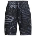 UA Curry Boys Splash Shorts Black Camo