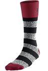 JORDAN Elephant Striped Red/Grey/Black Socks
