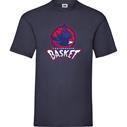 Fuglebakken Basket Big Logo T/S Navy