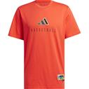 ADIDAS WWH Graphic Logo Tee Orange