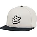 UA Curry Flatbrim Snapback White Clay