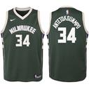 NIKE NBA Swingman Jr. Green - Giannis #34