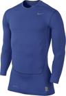 NIKE Pro Blue Long-Sleeve Shirt