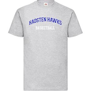 Hadsten Hawks Logo T/S Grå