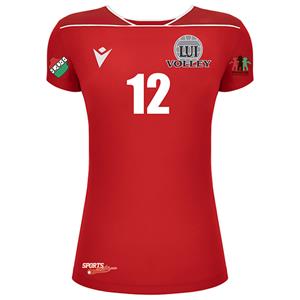 LUI Volley Dame Spilletrøje Zinc Rød