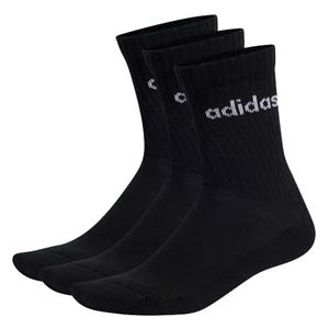 ADIDAS Linear Crew Socks 3-Pack Black