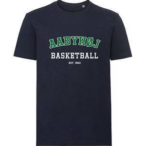 Åbyhøj Basket Logo T-Shirt Navy