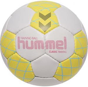 HUMMEL Classic Training Håndbold Str.1 Hvid/gul