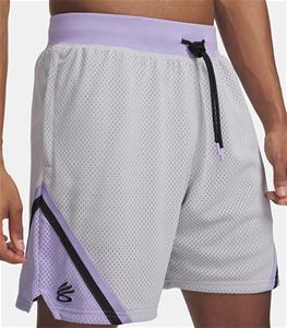 UA Curry Mesh Shorts 4 Gray