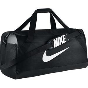 NIKE Brasilia Black Duffel Bag