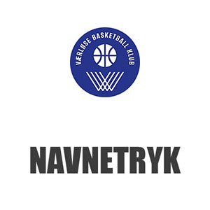 Værløse Basket Navnetryk (Vendbar trøje)
