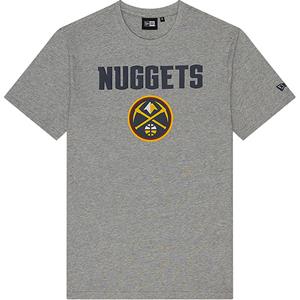 NEW ERA NBA Regular Tee Nuggets Grey