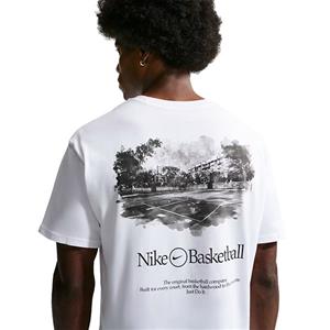 NIKE M90 Basketball Tee - White