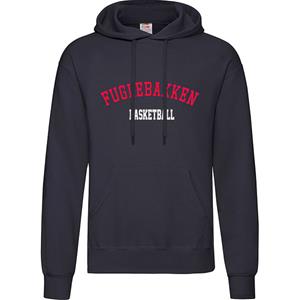 Fuglebakken Basket Logo Hoody Navy