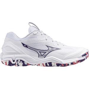 MIZUNO Stealth 6 White/Violet Indigo