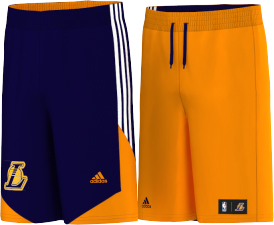 ADIDAS Lakers Kids Rev. Shorts