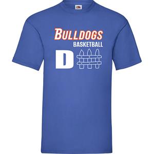 Birkerød Bulldogs D-Fence Tee Royal
