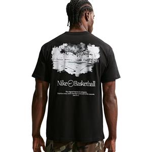 NIKE M90 Basketball Tee - Black
