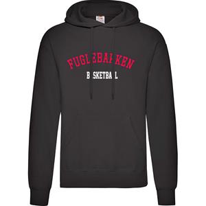 Fuglebakken Basket Logo Hoody Sort