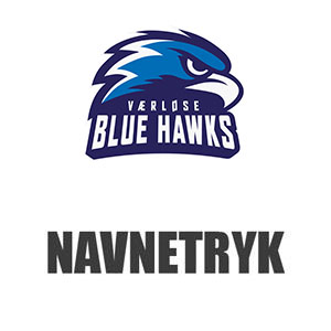 Værløse Blue Hawks Navnetryk