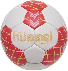 HUMMEL Classic Elite Håndbold Str. 1 Hvid/rød/gul