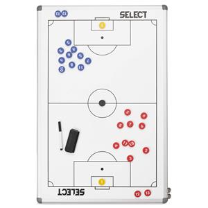SELECT Tactics Board Alu Football 60 x 90cm